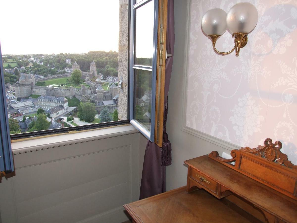 Hotel Particulier Le Mercier De Montigny -Une Nuit Sur Les Remparts- Fougères Εξωτερικό φωτογραφία